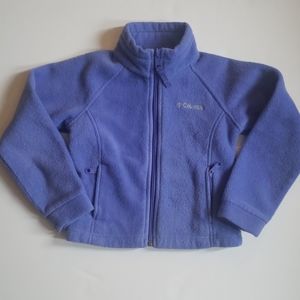 COLUMBIA ZIP UP SWEATER